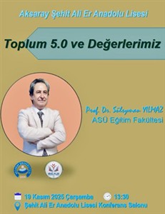 Toplum 5.0 ve Değerlerimiz