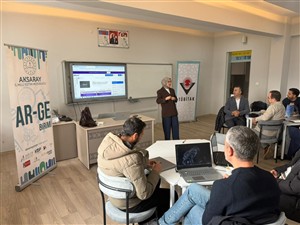 Bölümümüz Öğretim Üyesi TÜBİTAK Proje Hazırlama, Yazma ve Uygulama Hizmet İçi Eğitim Kursu Verdi