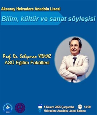 Bilim, Kültür ve Sanat Söyleşisi Gerçekleştirildi